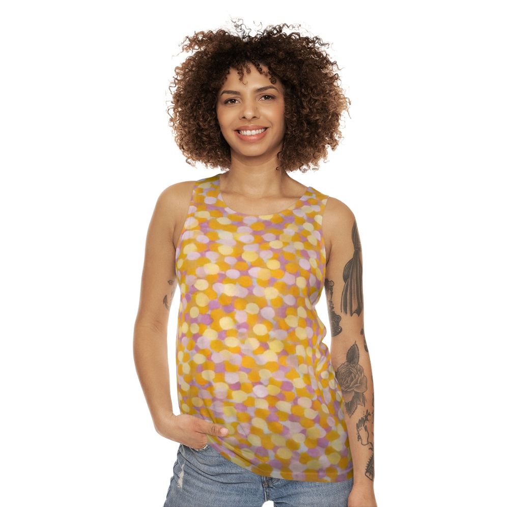 Thomas Downing abstract art unisex tank top - women