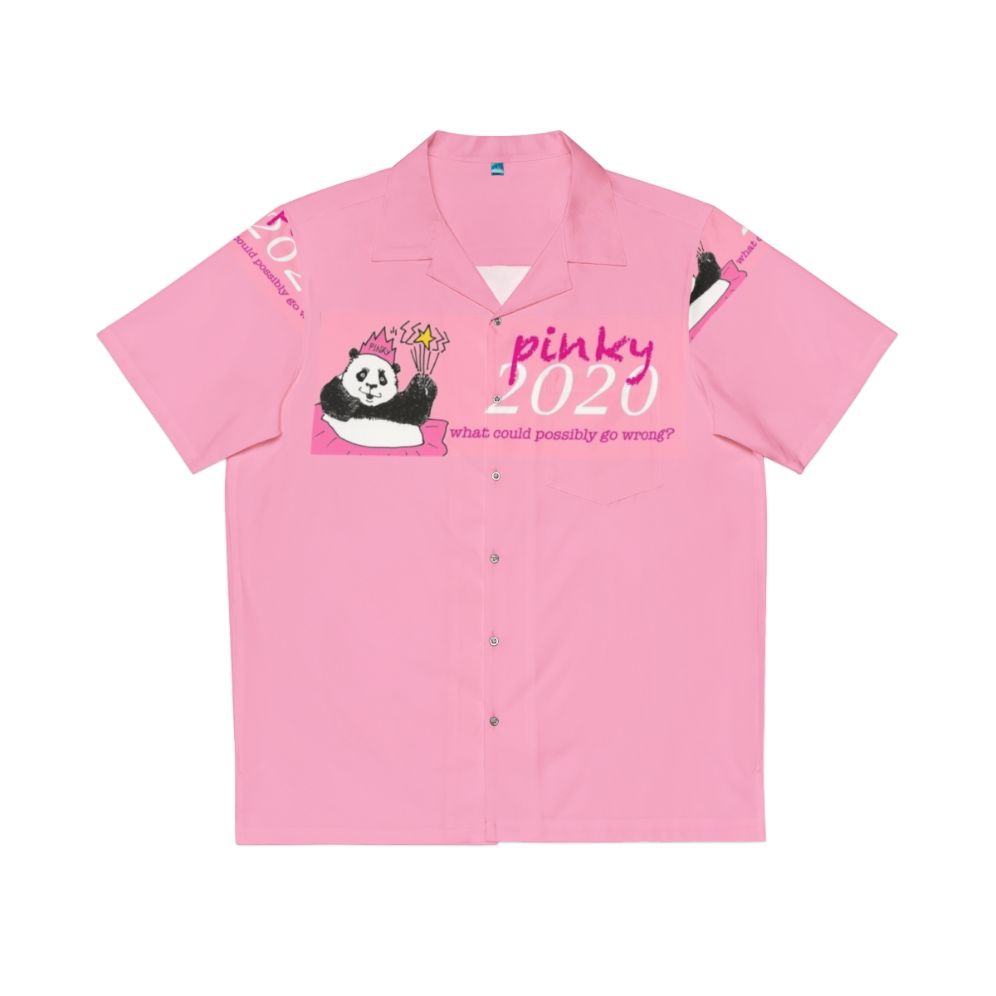 Pinky 2020 Hawaiian Shirt with Panda and Politics Humor