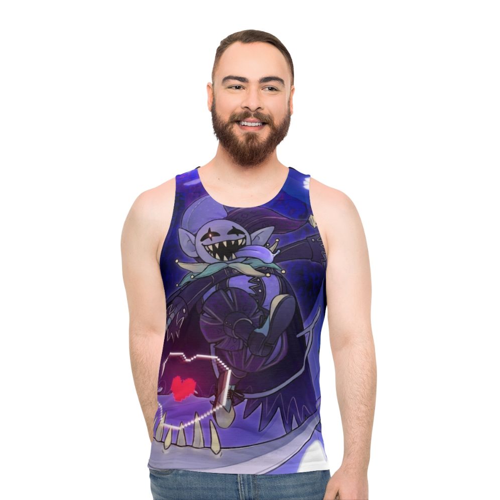 Deltarune Jevil Jester Unisex Tank Top - men