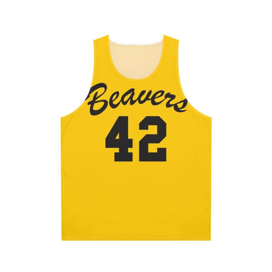 Retro Beavers 42 Teen Wolf Unisex Tank Top