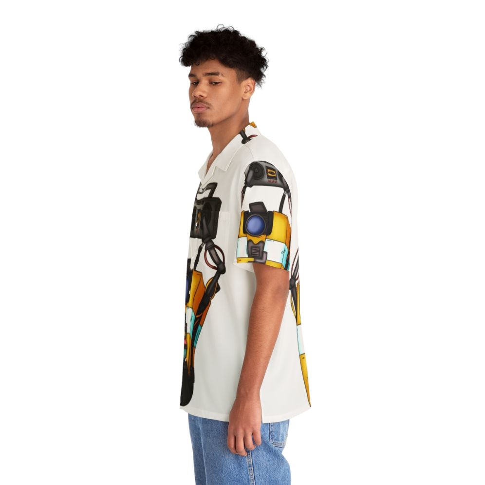 Borderlands Claptrap Boombox Hawaiian Shirt - People Left