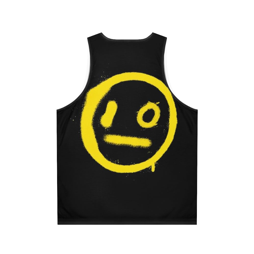 I O Unisex Tank Top for EDM and Rave Lovers - Back