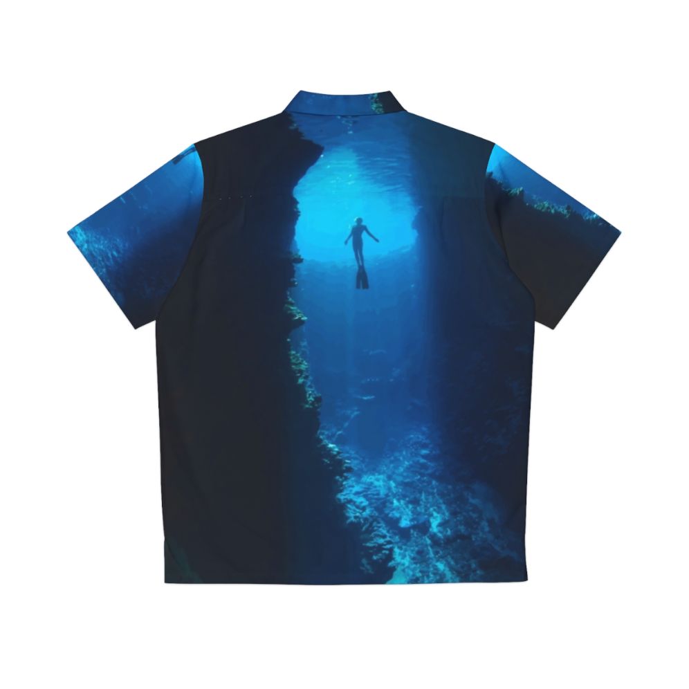 hawaiian-shirt-for-free-divers-spearfishing-enthusiasts - Back