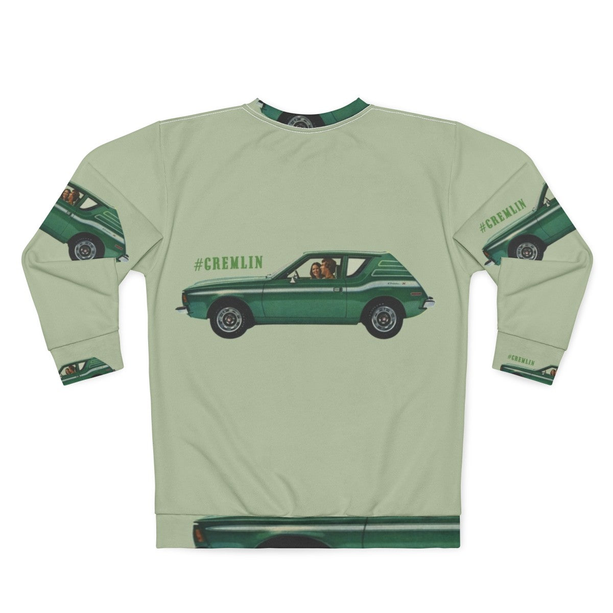 Retro 1970s Gremlin Sweatshirt - Back