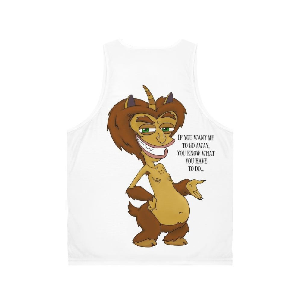 Unisex "You Know What You Have To Do Maury" Big Mouth Netflix Cartoon Tank Top - Back