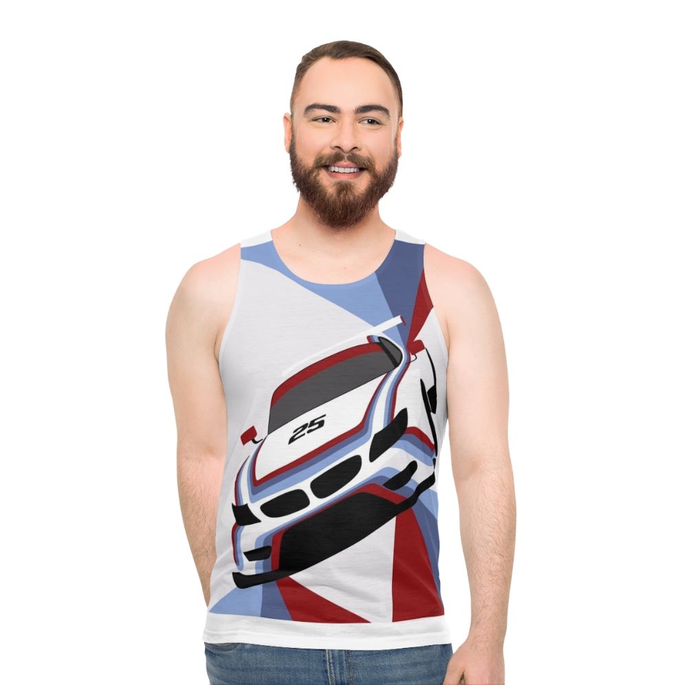 BMW Z4 GTLM Race Car Inspired Unisex Tank Top - men