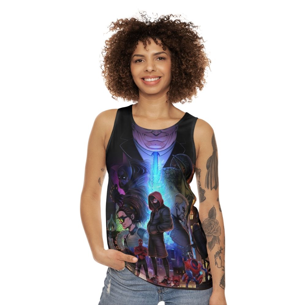 Marvel Spider-Man Into The Spider-Verse Unisex Tank Top - women