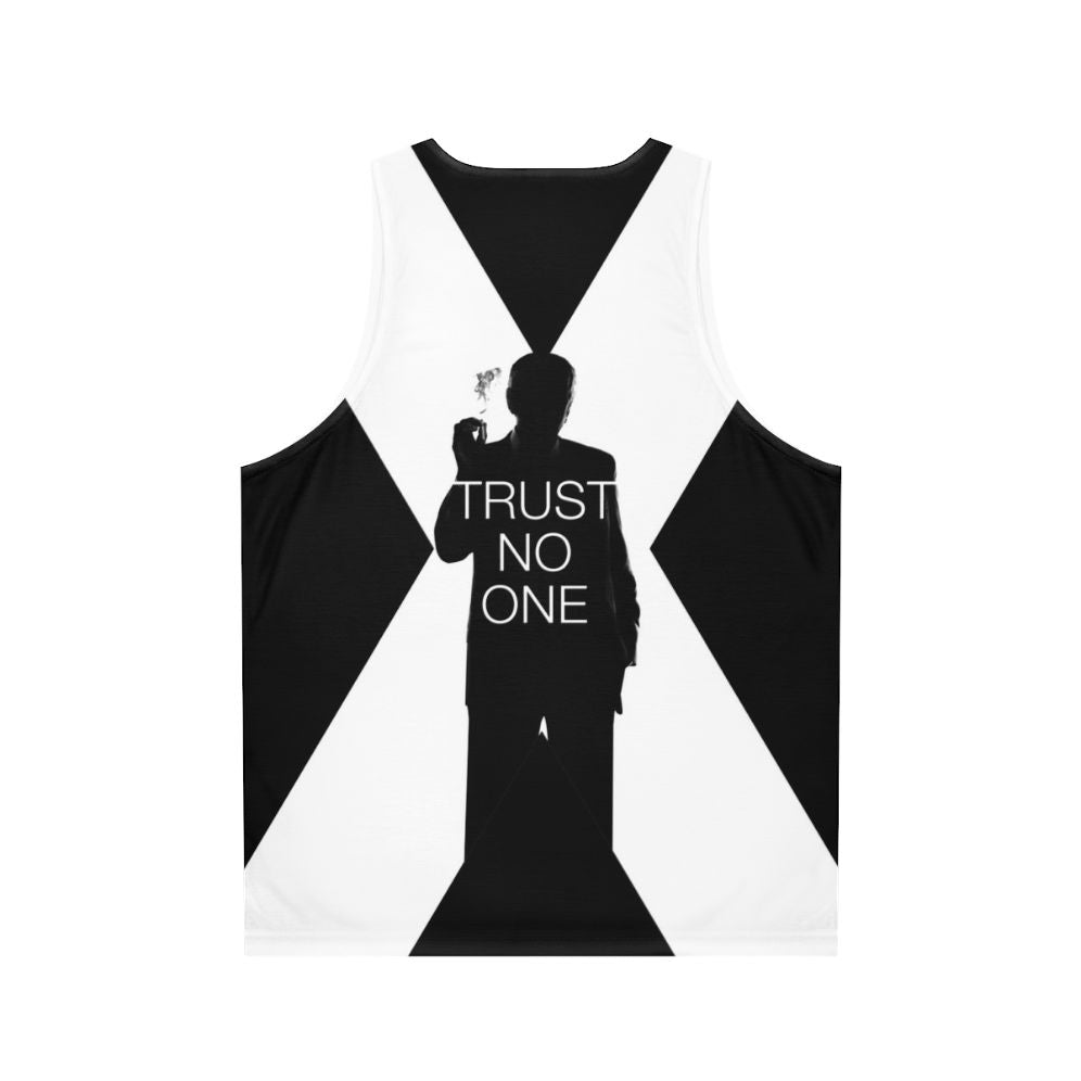 The X-Files 'Trust No One' Unisex Tank Top - Back