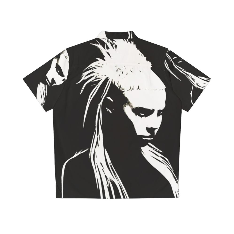 Die Antwoord Hawaiian Shirt featuring Yolandi Visser's portrait - Back