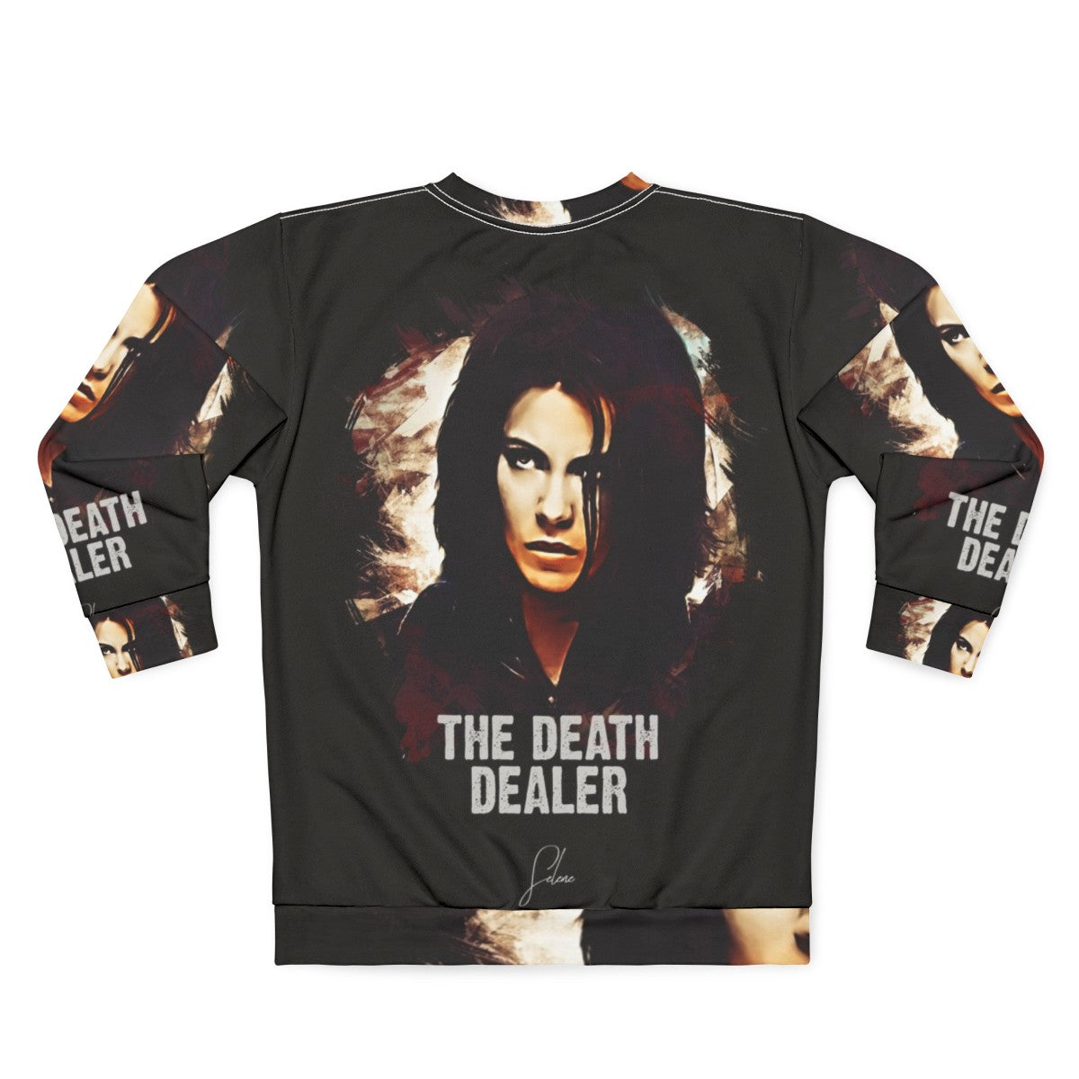 Selene 'The Death Dealer' Sweatshirt from Underworld movie - Back