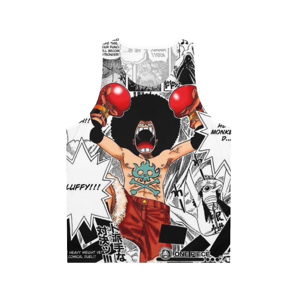 Afro Luffy Inspired Unisex Tank Top