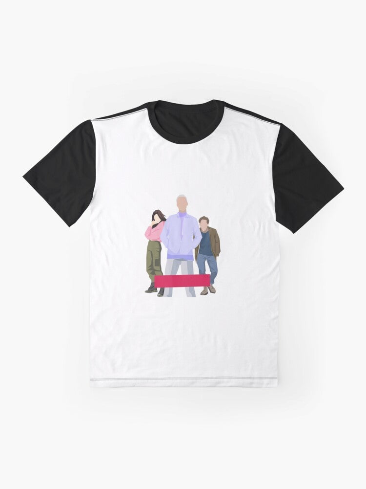 Brassic TV Show Vinnie Graphic T-Shirt - Brassic Season 2 Tee - Flat lay