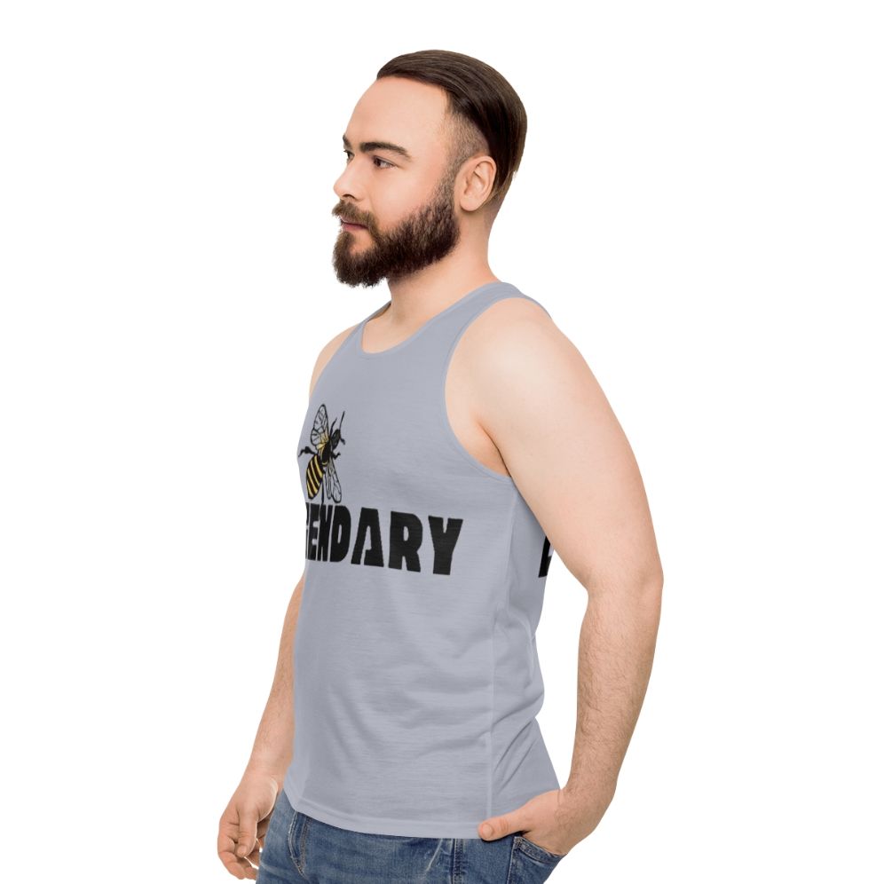 Bee Legendary Unisex Tank Top - men side