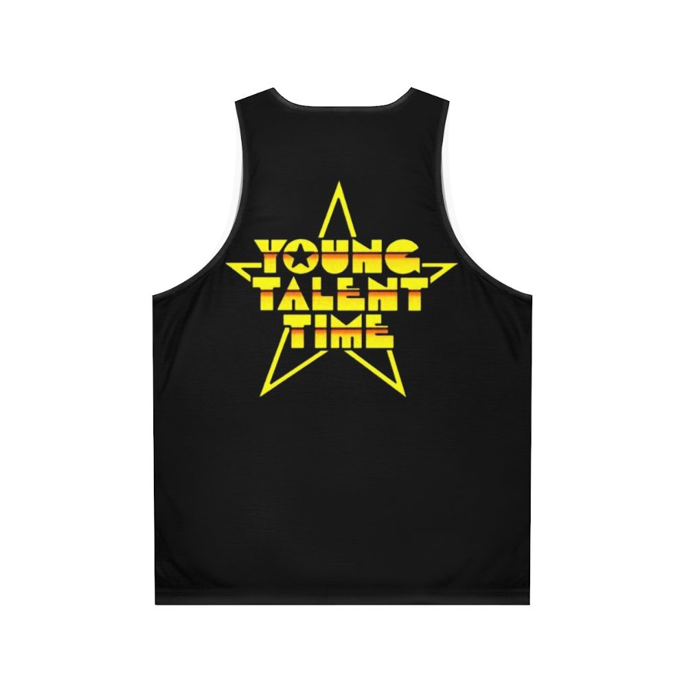 80s Retro Young Talent Time Unisex Tank Top - Back