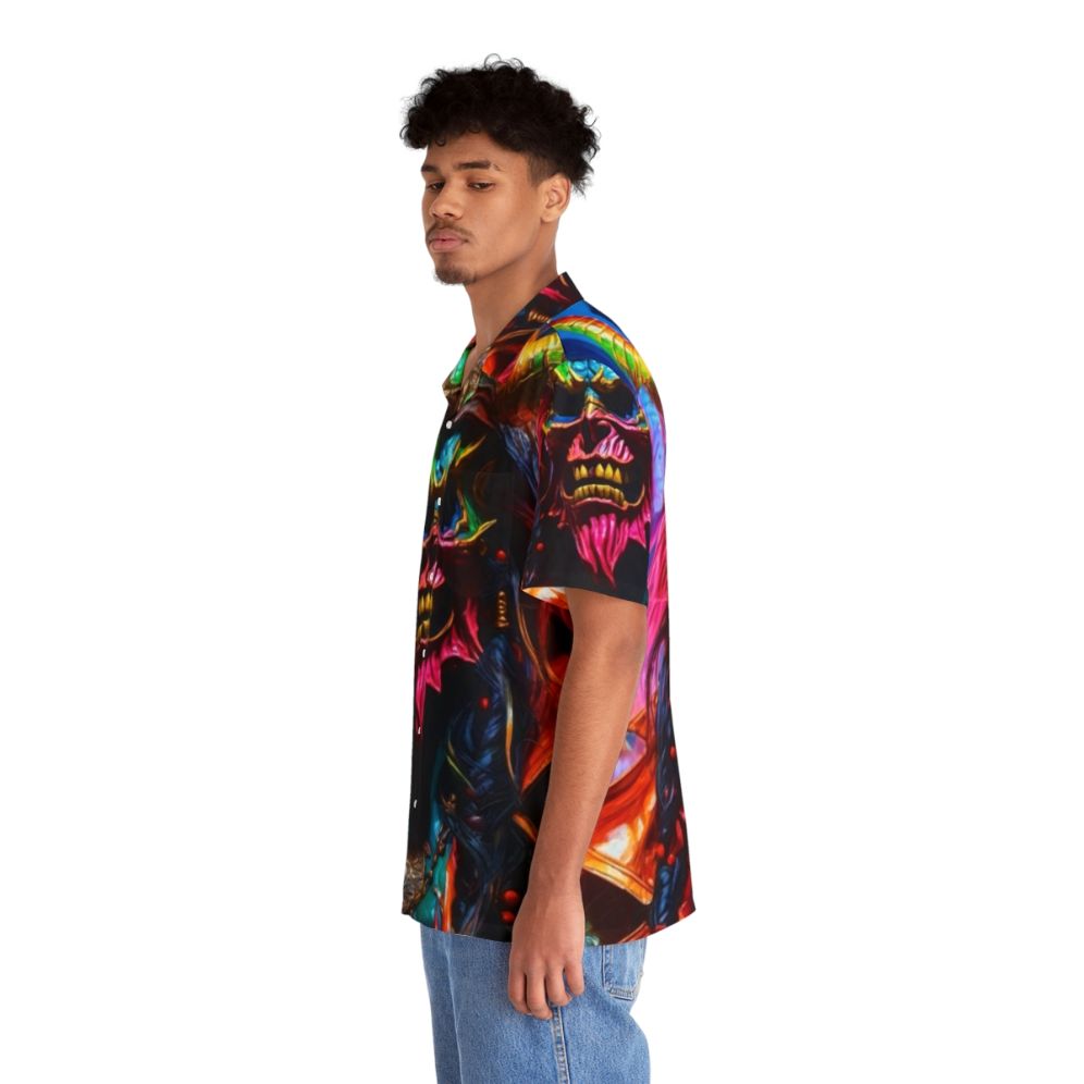 Neon Pirate Hawaiian Shirt - People Left