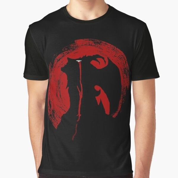 Devilman Crybaby graphic t-shirt with a crying baby design