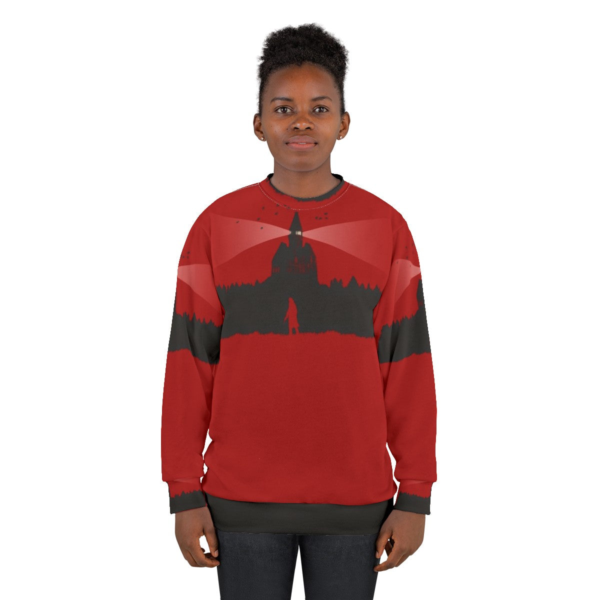 The Evil Within Light Sweatshirt featuring horror game characters - women