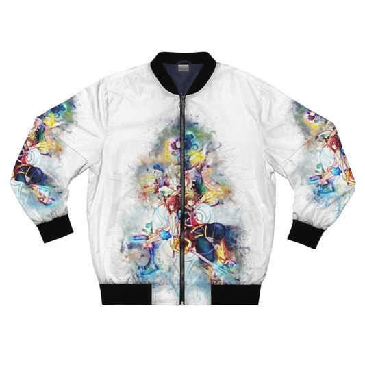 Kingdom Hearts Anime Bomber Jacket with Sora and friends