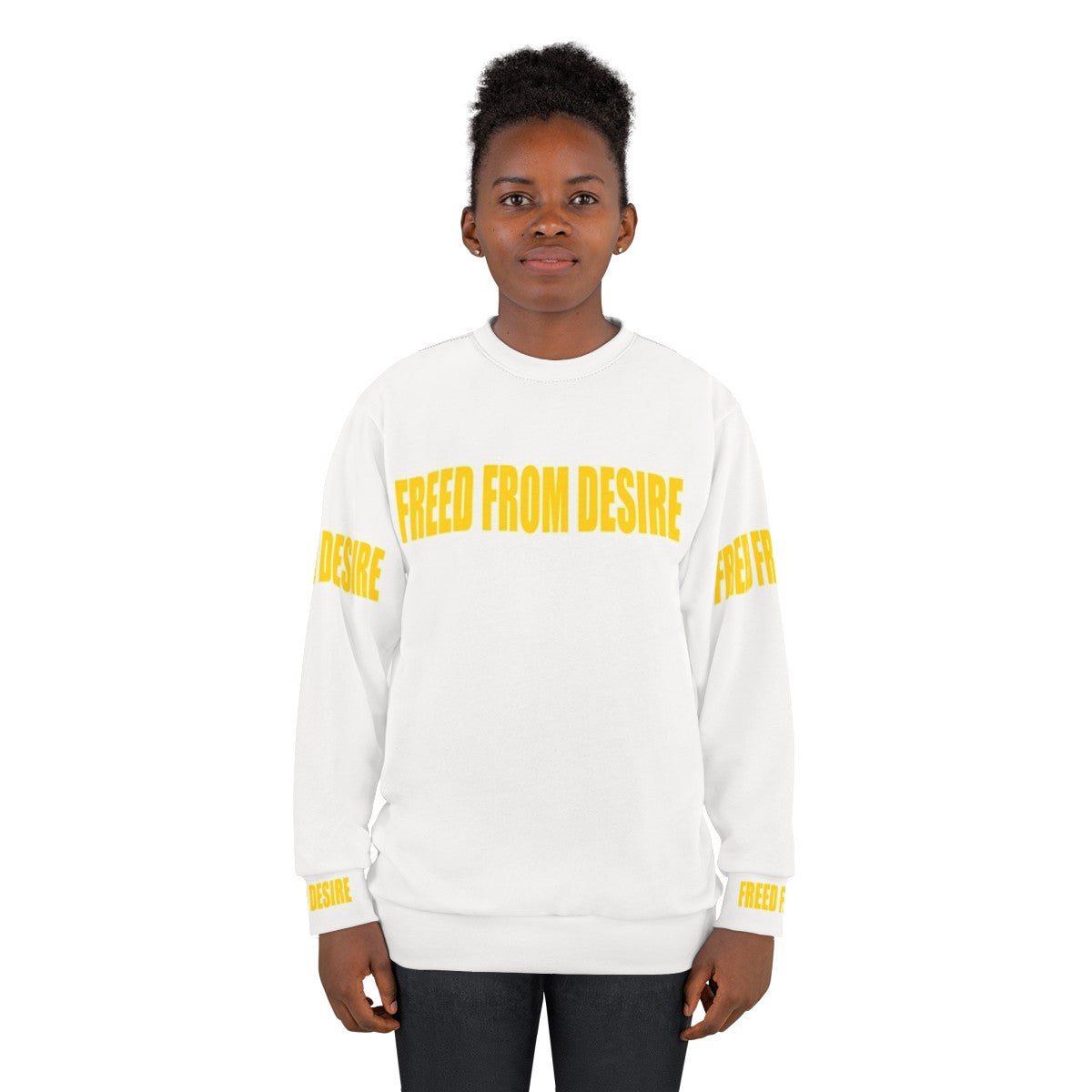 Freed From Desire 90s Inspired Sweatshirt - women