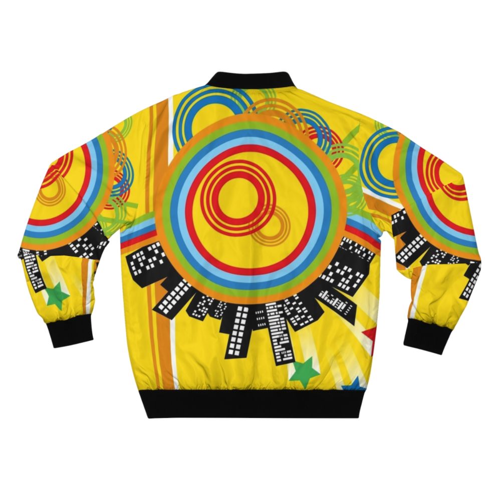 Persona 4 Anime Bomber Jacket with Persona 4 Logo - Back