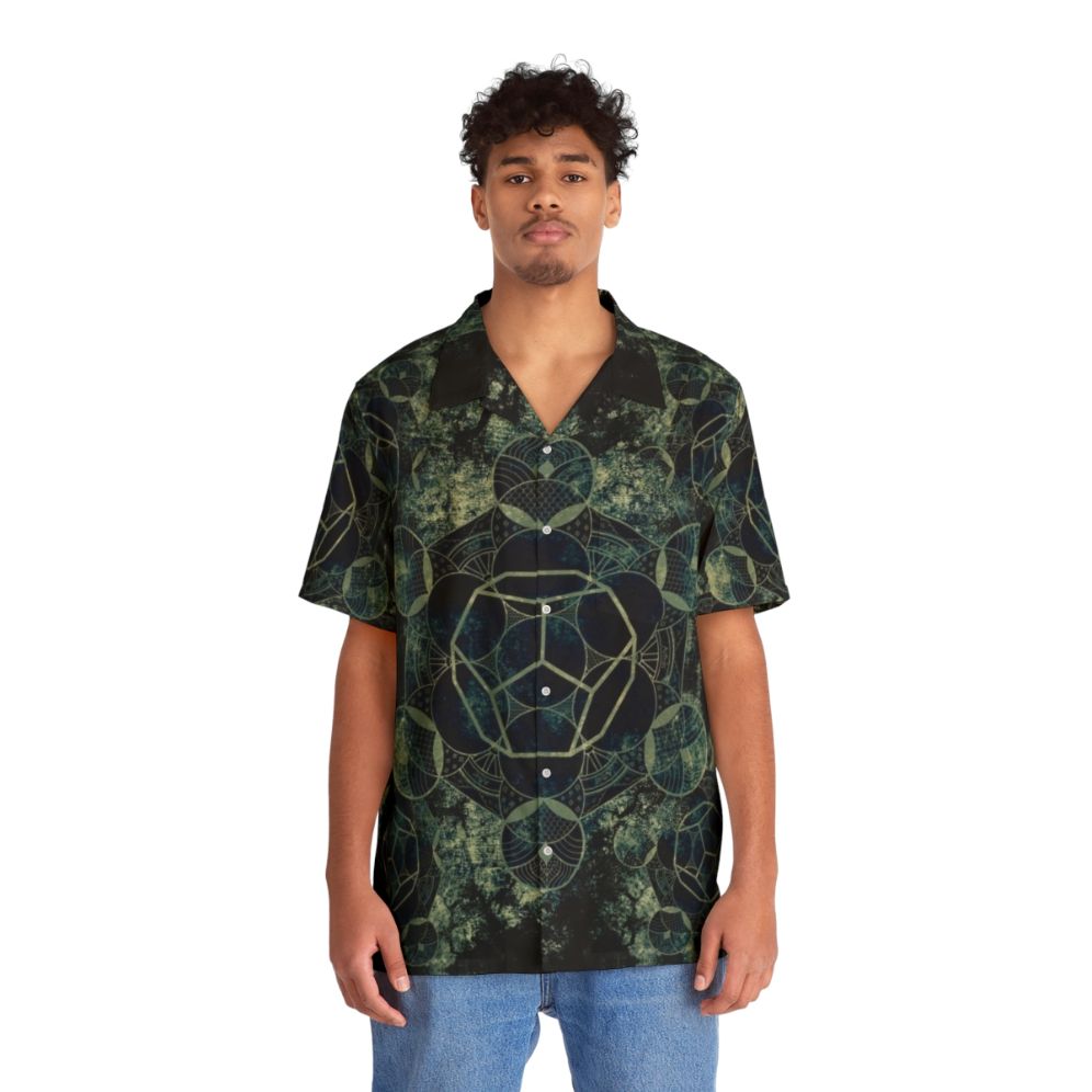 Sacred Geometry Hawaiian Shirt - People Front