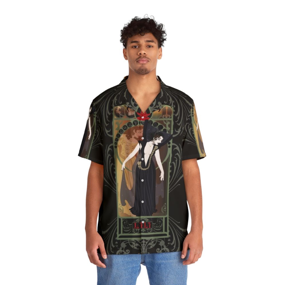 Dark Lili Nouveau Legend Hawaiian Shirt, Retro Movie Inspired - People Front