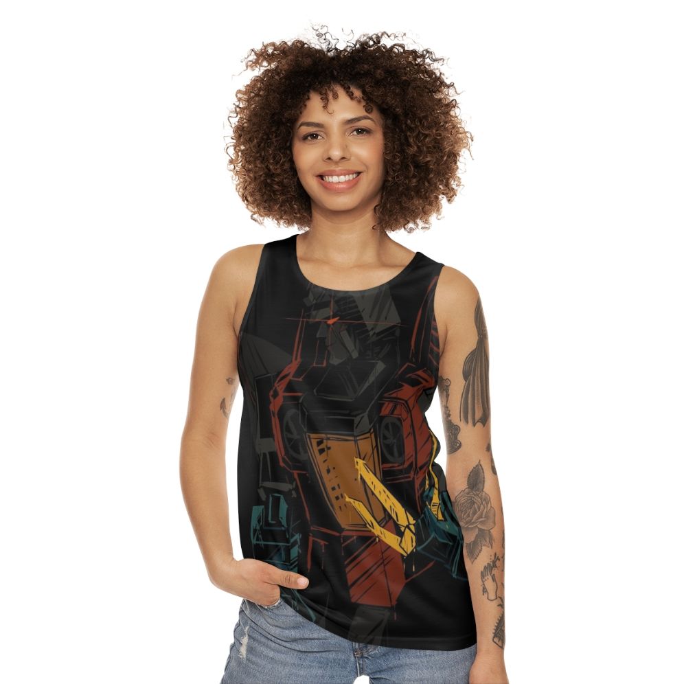 Transformers Starscream Sketch Unisex Tank Top - women