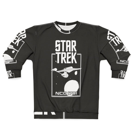 Star Trek Enterprise NCC-1701 Retro Sci-Fi Sweatshirt