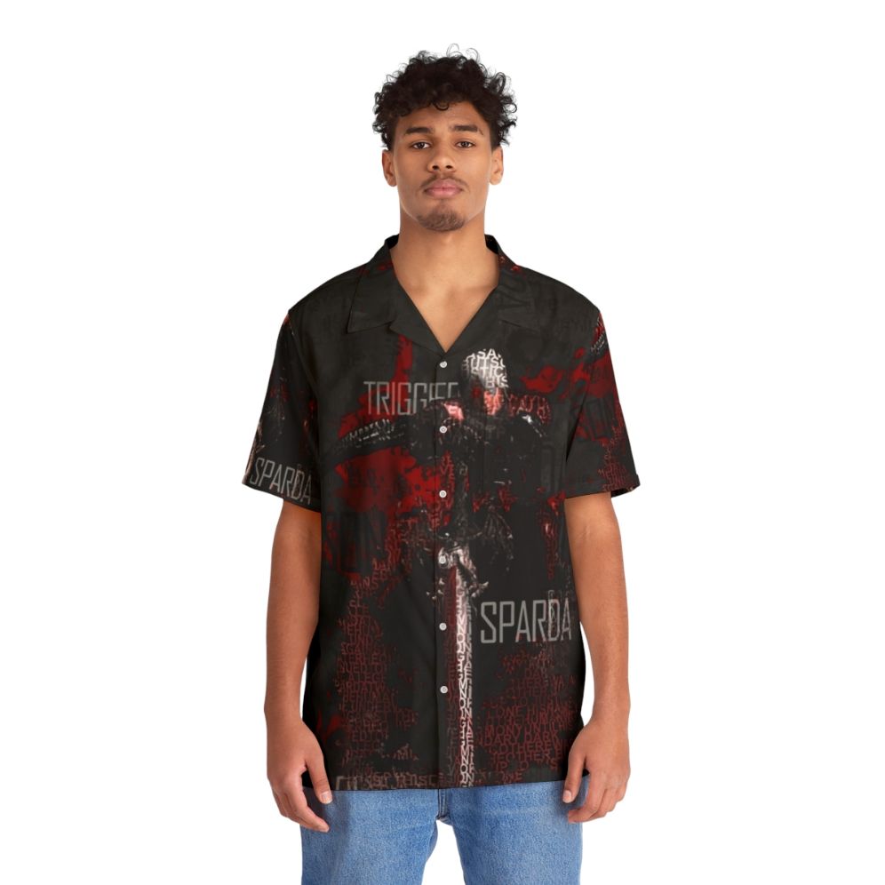 Dante Devil Hunter Hawaiian Shirt - People Front