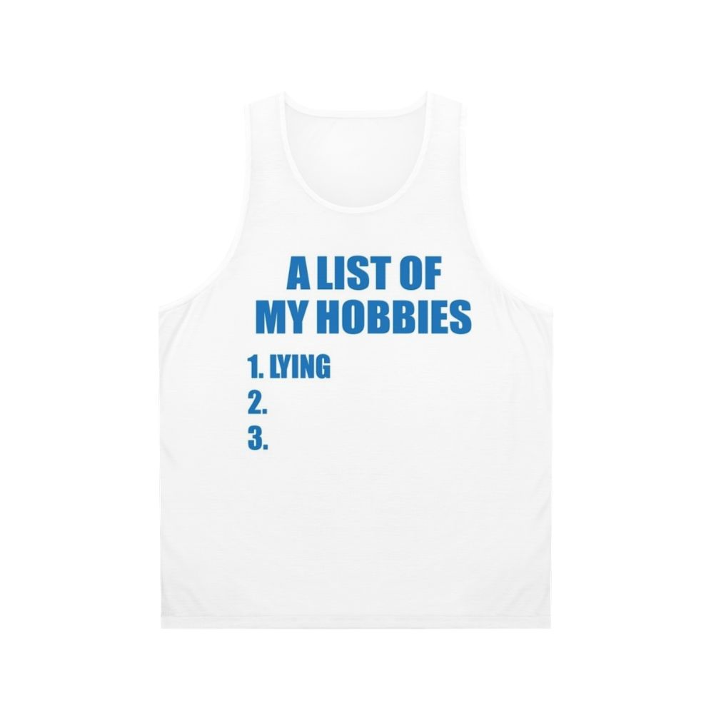 Hobby List Unisex Tank Top