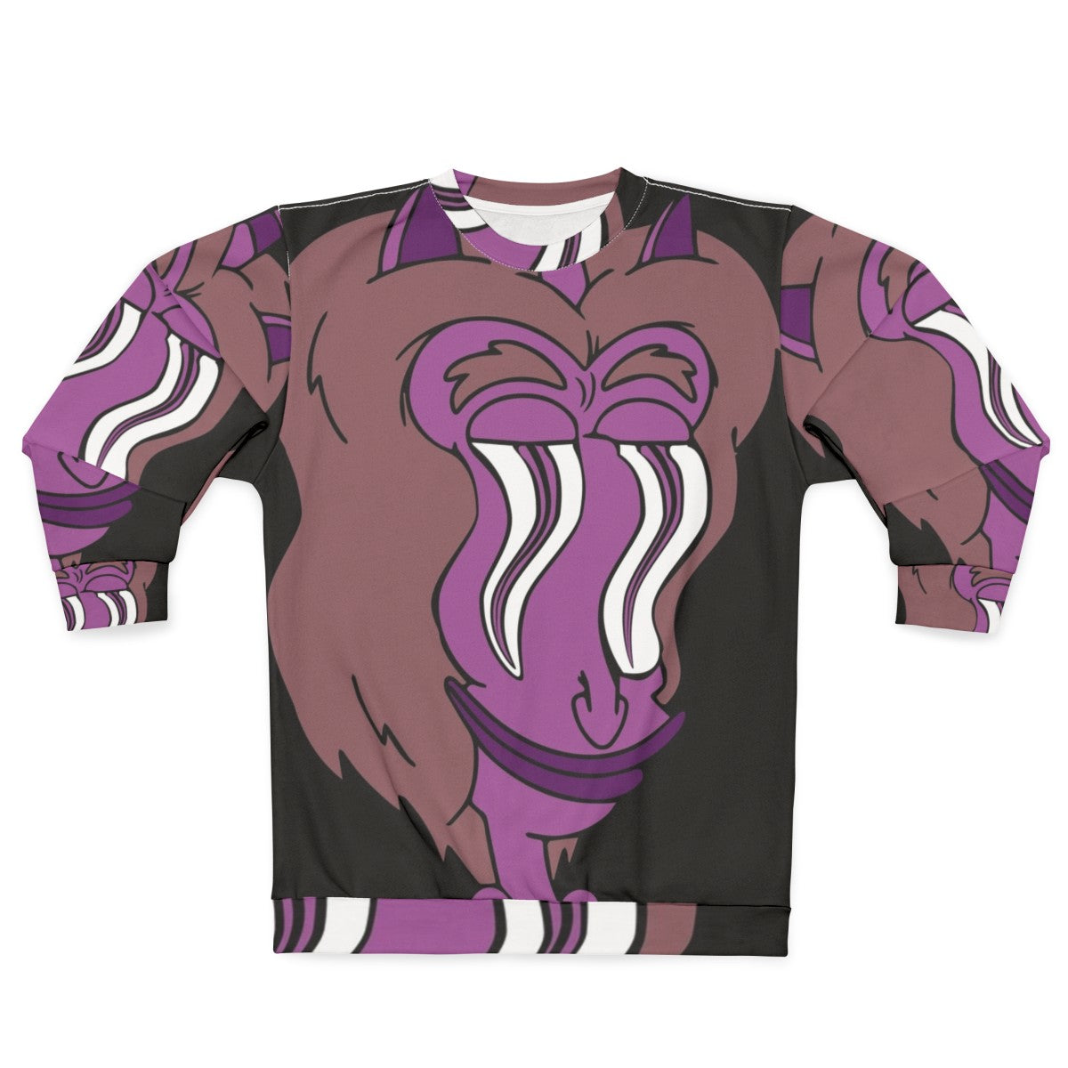 Big Mouth Hormone Monster Sweatshirt featuring the iconic character from the Netflix comedy series