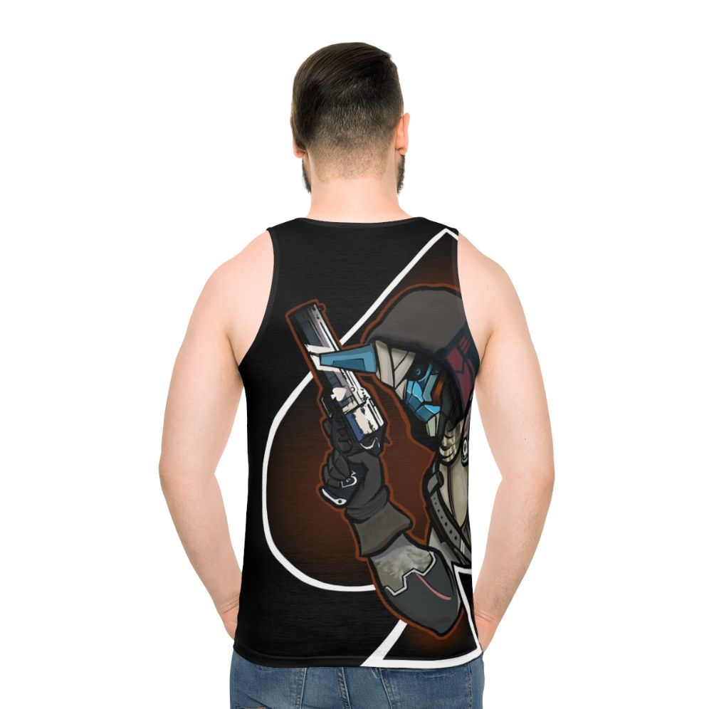 Destiny 2 Ace of Cayde Unisex Tank Top - men back