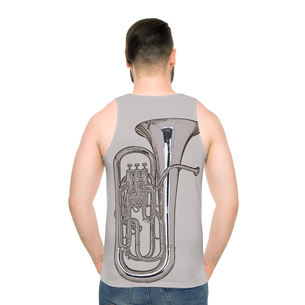 Euphonium unisex tank top - men back