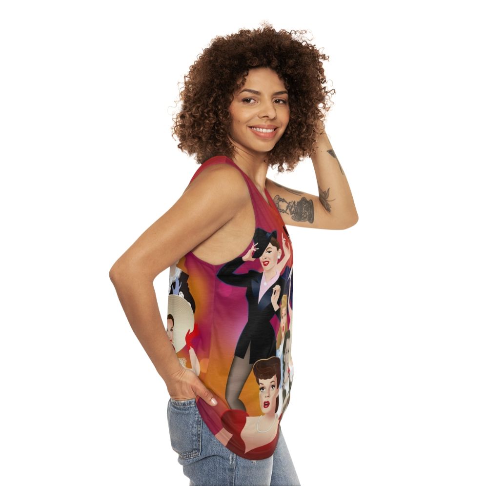 Alejandro Mogollo Art Unisex Tank Top - women side