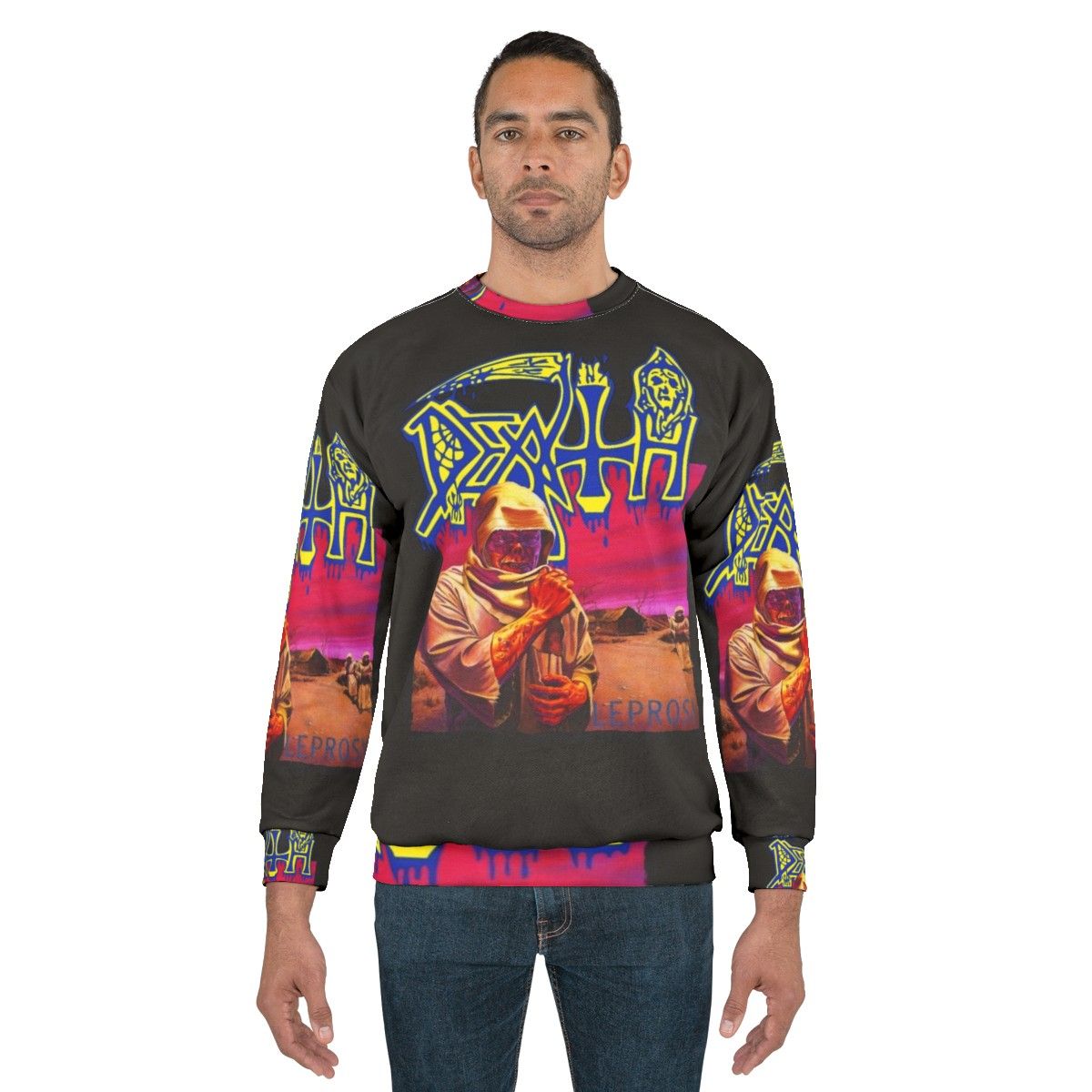 Death Leprosy Sweatshirt - Intense Metal Apparel - men