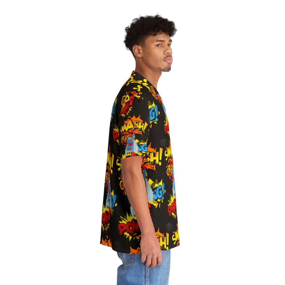 Classic Superhero Hawaiian Shirt with Hero Design - People Pight