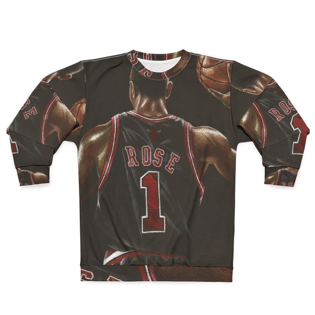 Derrick Rose Basketball Sweatshirt