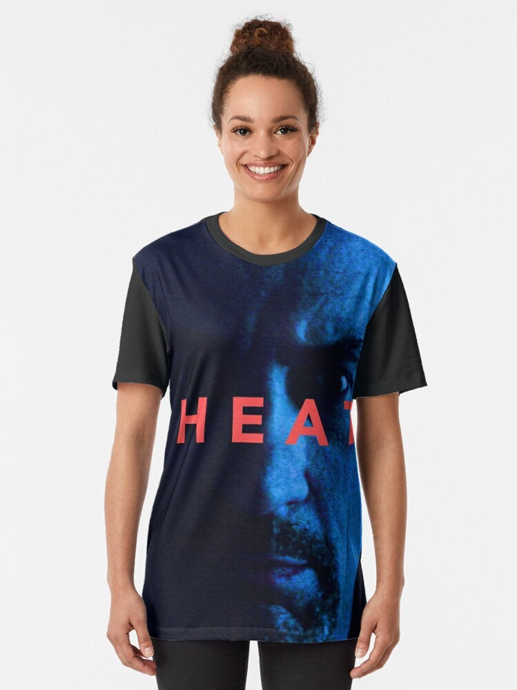 Heat Movie Graphic T-Shirt featuring Robert De Niro and Al Pacino - Women