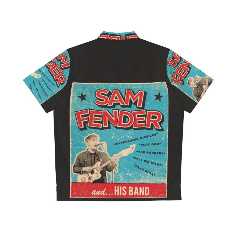 Sam Fender Indie Hawaiian Shirt - Back