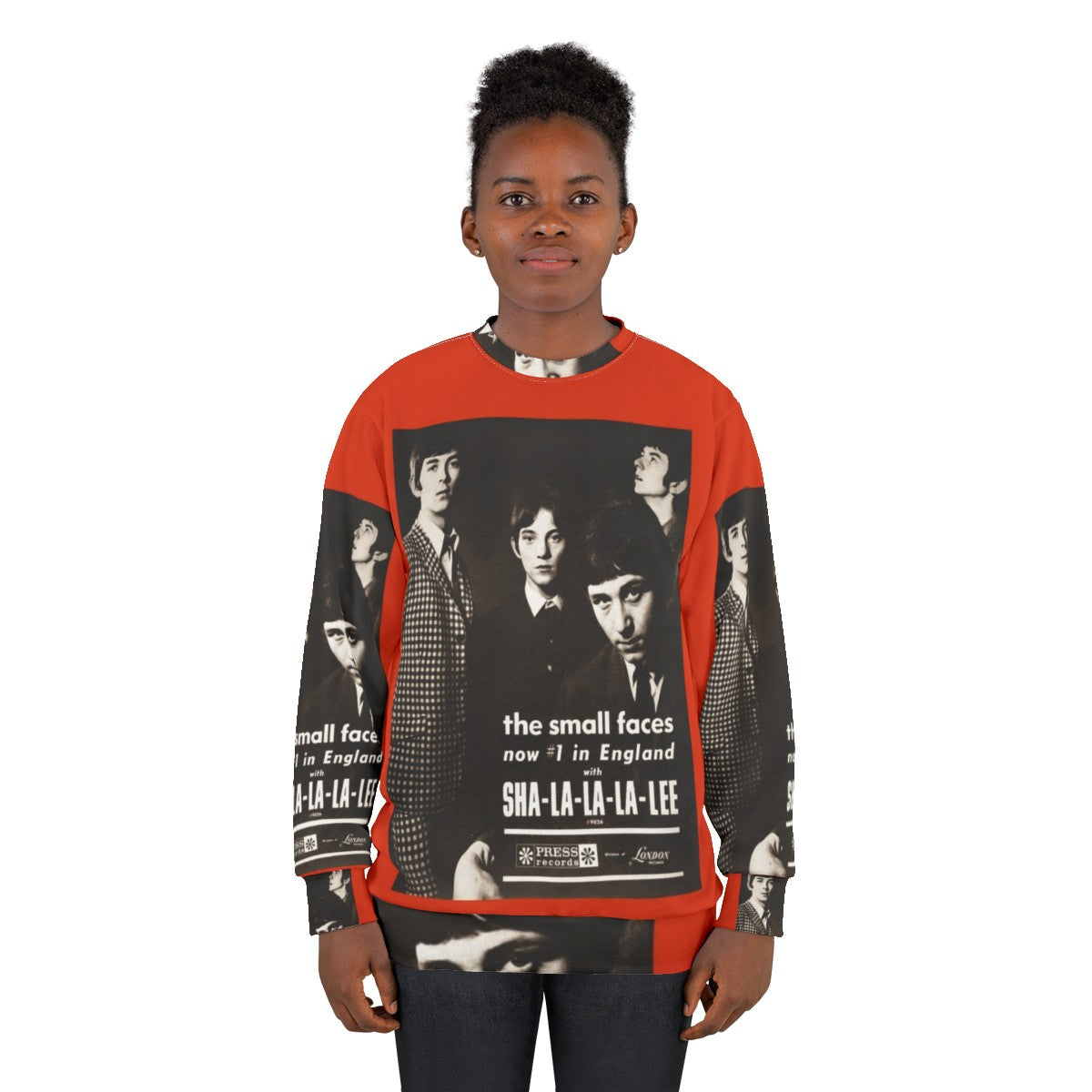 The Small Faces 60s Psychedelic Rock Sweatshirt - women