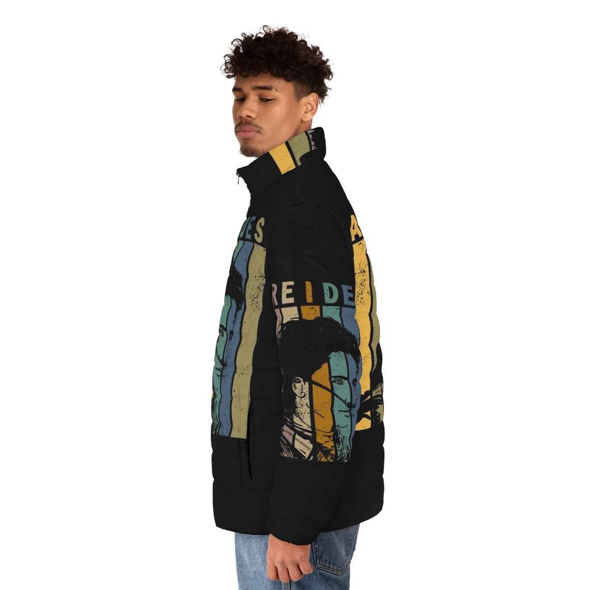 Dune 2021 Paul Atreides Puffer Jacket: Iconic Sci-Fi Fashion - men side left