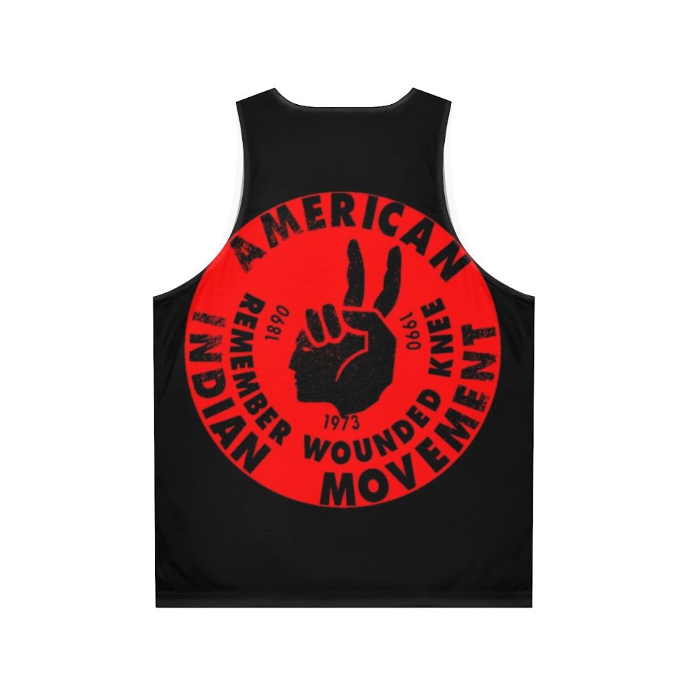 Unisex American Indian Movement Tank Top - Back