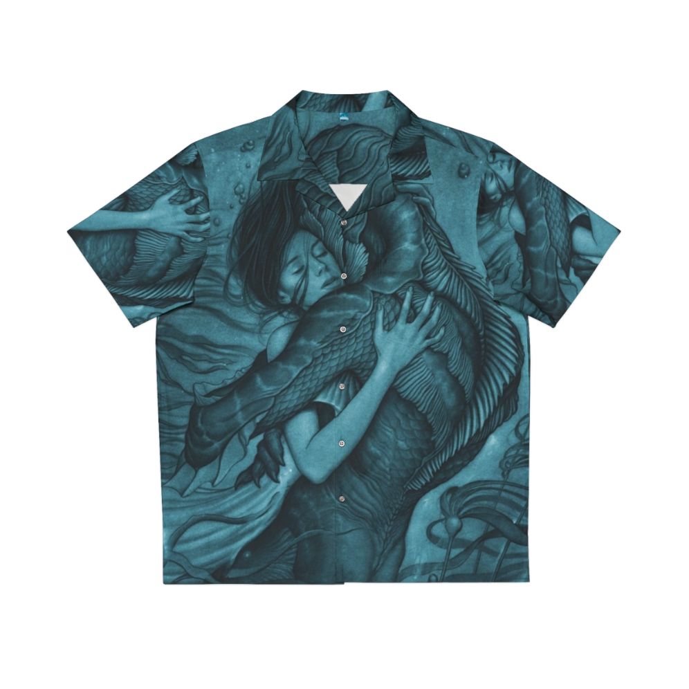 The Shape of Water Inspired Science Fiction Hawaiian Shirt