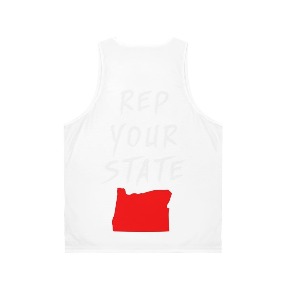 Oregon state pride unisex tank top - Back