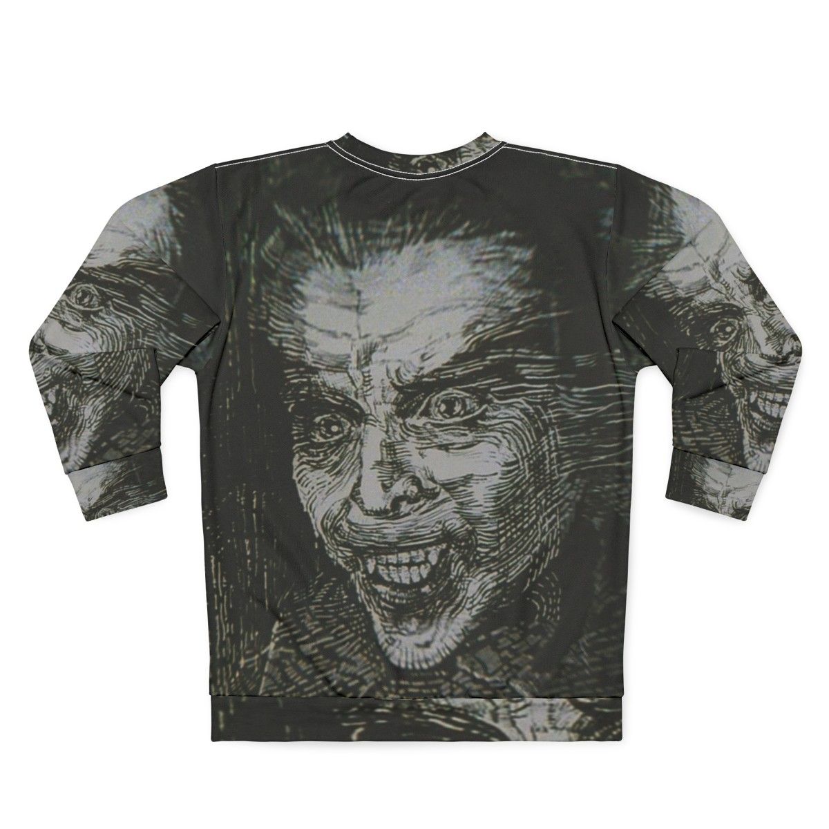 Vintage Dracula Artwork Sweatshirt - Back