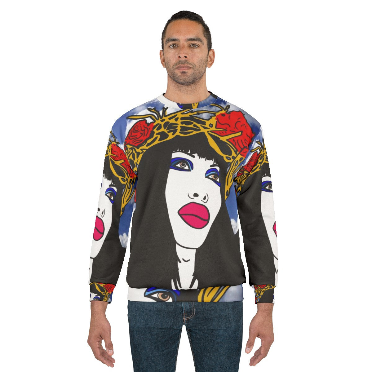 Pete Burns Dead or Alive band logo sweatshirt - men