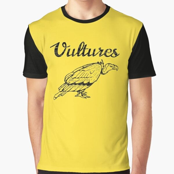 Vintage Vultures New Wave Punk Rock Graphic T-Shirt