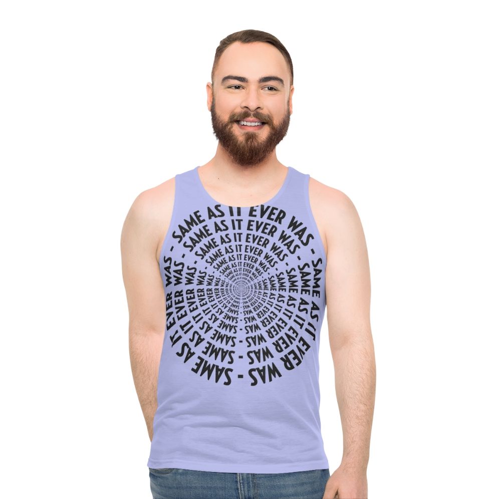 Same As It Ever Was Talking Heads 80s Retro Unisex Tank Top - men