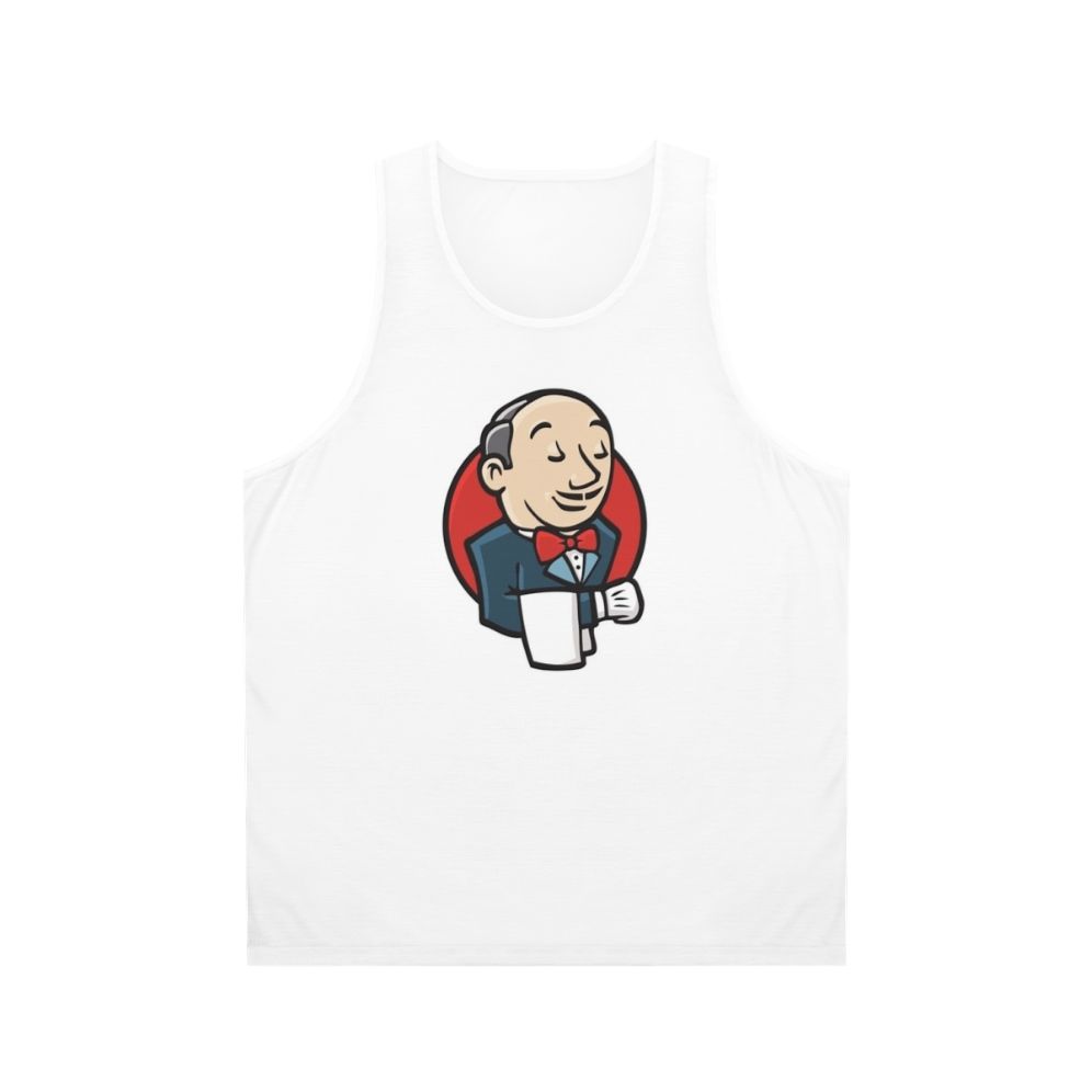 Jenkins Logo Unisex Java Developer Tank Top