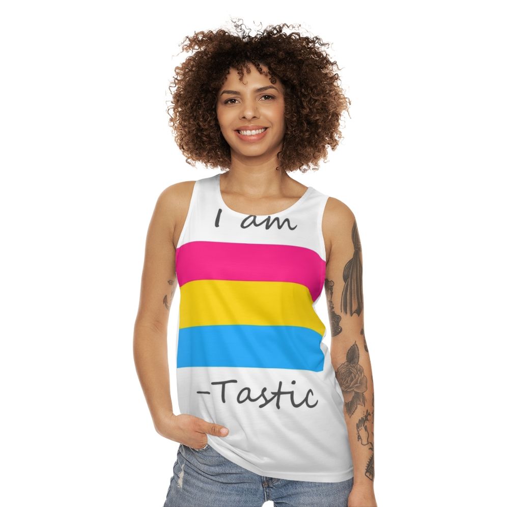 Pansexual Pride Unisex Tank Top - women